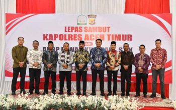 Pisah Sambut di Pendopo, Bupati: Mari Bersama Membangun Aceh Timur