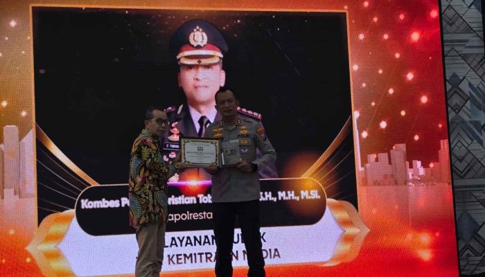 Kapolresta Sidoarjo Raih IJTI Awards 2026, Dinilai Transparan Kelola SPPG