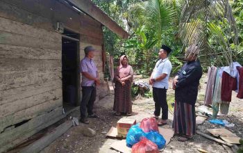 Baitul Mal Aceh Timur Prioritaskan Pembangunan Rumah untuk Ibu Aniati
