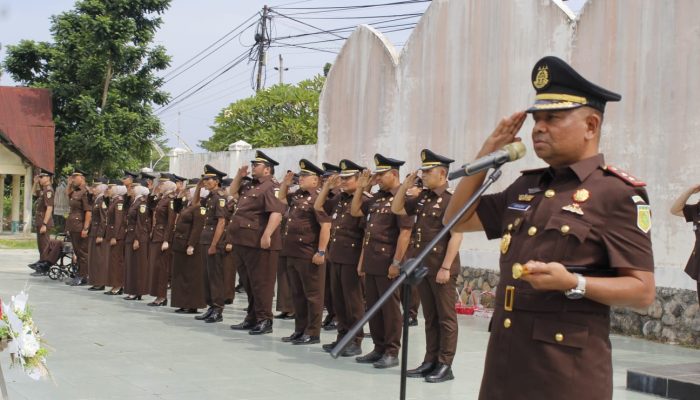 “Kembalikan Kepercayaan Publik”, Kejari Aceh Timur Peringati Hari Lahir Kejaksaan ke-81