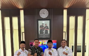 Perkuat Sinergi, DPD LDII Gresik Audiensi dengan Dandim 0817