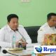 Foto : Bupati Sidoarjo,H.Subandi mengunjungi kantor Dinkes.
