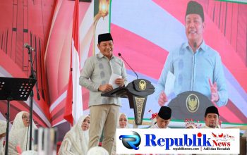 Foto : Bupati Sidoarjo,H.Subandi meresmikan Pendopo Delta Wibawa terbuka untuk kegiatan keagamaan.