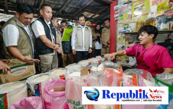 Satgas Pangan Polda Jatim Sidak Pasar Pucang, Usut Beras Premium di Atas HET