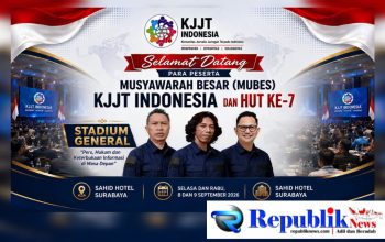 Foto: KJJT Indonesia menggelar mubes dan stadium general HUT ke-7 di Surabaya.
