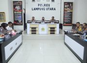 Polres Lampung Utara Gelar Opsnal dan Pembinaan, Evaluasi Kinerja serta Situasi Kamtibmas