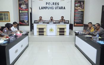Polres Lampung Utara Gelar Opsnal dan Pembinaan, Evaluasi Kinerja serta Situasi Kamtibmas