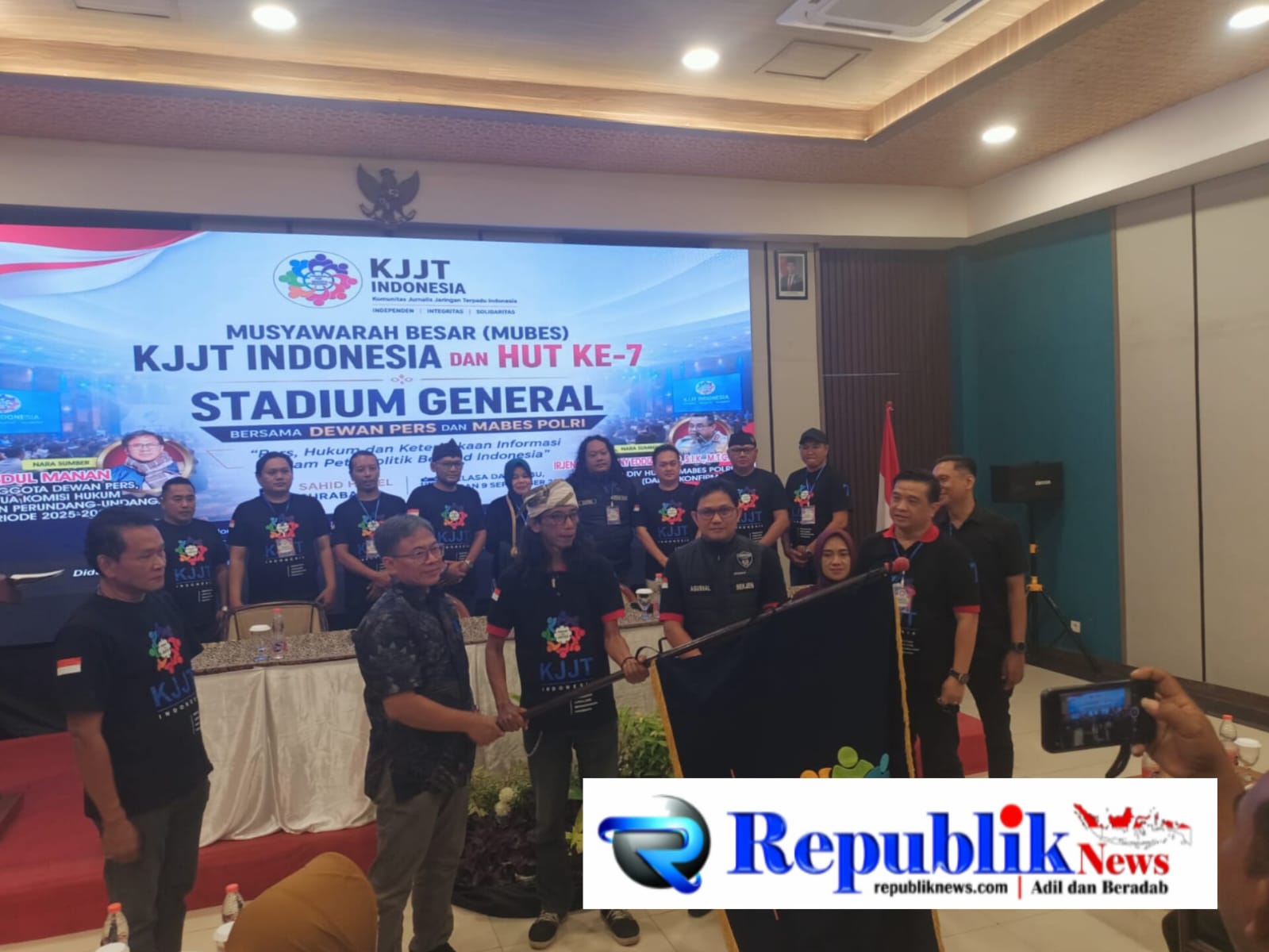 Foto : Pengurus KJJT Indonesia periode 2026-2029 dikukuhkan