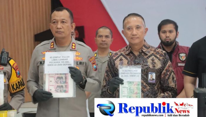 Polresta Sidoarjo Ungkap Jaringan Upal Lintas Provinsi Amankan 3 Tersangka