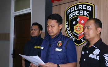 Satreskrim Polres Gresik Tangkap Pria yang Pamer Alat Kelamin ke Pengendara Perempuan di Cerme