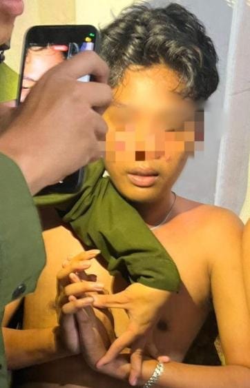 Foto AR, terduga pelaku