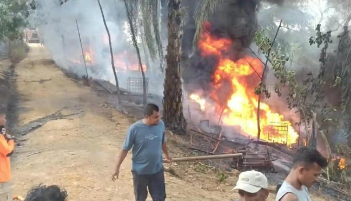 Sumur Minyak Tradisional di Lhok Lemak Darul Ihsan Kembali Terbakar, Kejadian Ketiga di Lokasi yang Sama