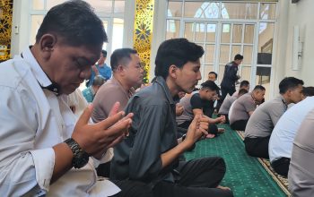 Polresta Sidoarjo Gelar Doa Bersama Untuk Musibah Kapal Virgo dan Jurnalis Hilang Saat Liput Anak Krakatau