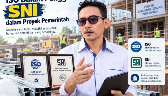 ISO Bukan Pengganti SNI dalam Proyek Pemerintah