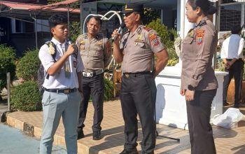 ‎Polisi Hadir Ditengah Pelajar, Kapolsek Maesa AKP Tuegeh Darus, S.Sos., “Jangan Senior Tindas Junior”