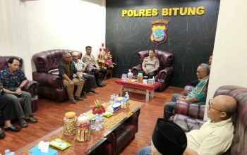 Sambut Hangat Pengurus KKJ Satya Bhakti Kota Bitung, Kapolres Ajak Sinergi Jaga Kamtibmas Kota Bitung
