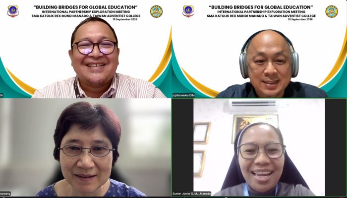 Rex Mundi Manado–Taiwan Adventist College Jajaki Global Education Partnership