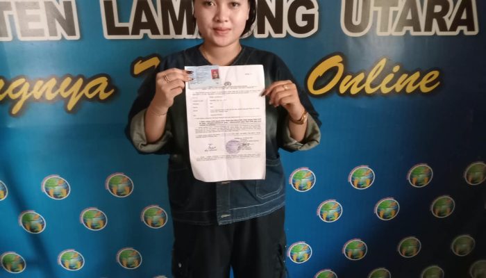 Warga Desa Bandar Kagungan Raya Kehilangan Surat Kendaraan bermotor Berupa STNK