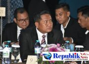 Foto : Danrem Bhaskara, Brigjen TNI Kohir menghadiri dialog kebangsaan di Grand Fullerton Ballroom Srijaya CBD lantai 4,jalan Basuki Rahmat no 16-18,Kedungdoro ,Kecamatan Tegalsari, Surabaya.