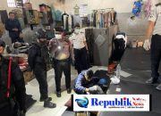 Foto : saat Lapas Sidoarjo gelar penggeledahan dan test urine .