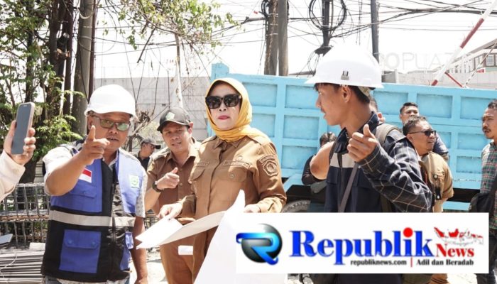 Wabup Mimik Idayana Sidak Perbaikan Rumah Pompa Jati, Perkuat Mitigasi Banjir Jelang Musim Hujan