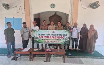 Musrenbang dan Rembuk Stunting Tahun Anggaran 2027 Desa Gampong Sama Dua Prioritas Pembangunan dan Upaya Percepatan Penurunan Stunting