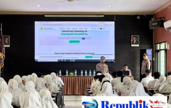 Kenalkan Teknologi AI, Polres Pasuruan Edukasi Ratusan Pelajar SMAN 1 Purwosari