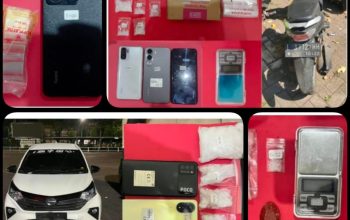 Foto : Barang bukti yang diamankan