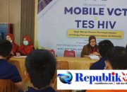 Foto : Lapas IIA Sidoarjo bekerjasama dengan Dinkes Sidoarjo melaksanakan kegiatan screening HIV dan Sipilis bagi warga binaan.