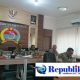 Foto : Wakil panglima TNI Jenderal TNI Tandyo Budi Revita pimpin rapat Vicon (Video Conference ) Evaluasi percepatan pembangunan KDKMP (Koperasi Desa/Kelurahan Merah Putih)di ruang Pukodal Makorem 084/BJ .