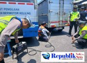 Foto : Polres pelabuhan Tanjung perak tingkatkan kepatuhan dan tekan polusi melalui operasi gabungan.