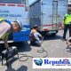 Foto : Polres pelabuhan Tanjung perak tingkatkan kepatuhan dan tekan polusi melalui operasi gabungan.