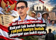 Hari Kesaktian Pancasila: Rakyat Tak Butuh Slogan, Rakyat Butuh Didengar dan Bukti Nyata