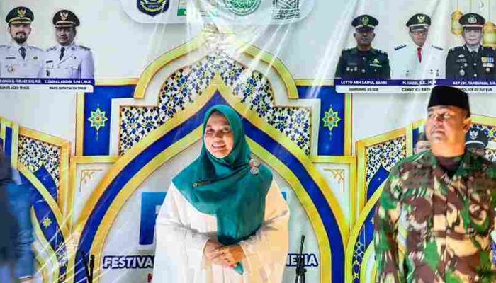 Ny. Erni Handayani Buka FASI ke-VI Idi Rayeuk, 250 Peserta Ikuti Tujuh Cabang Lomba