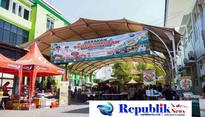Peringati Hari Pangan Sedunia, Gerakan Pangan Murah Hadir di 18 Kecamatan Sidoarjo