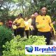 Foto: Green Policing ,Polres Pasuruan ajak masyarakat jaga kelestarian lingkungan di hutan kota Bangil.