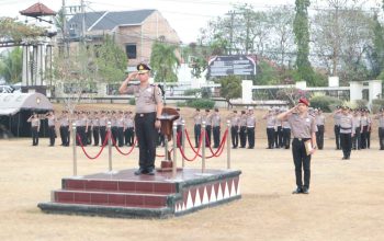 Polres Lampung Utara Gelar Upacara Peringatan Hari Sumpah Pemuda ke-98 Tahun 2026