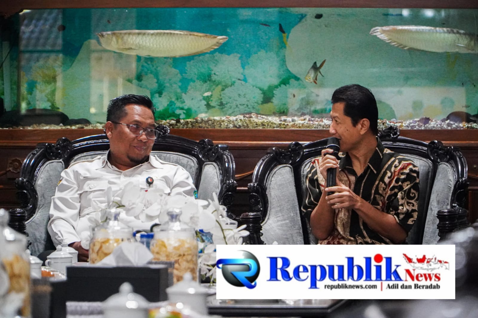 Foto : Pemkab Sidoarjo menyambut kedatangan tim verifikator
