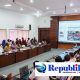 Foto : Rapat kordinasi kesepakatan Right of Way(ROW) di gelar di Opsroom Sekretariat Daerah.