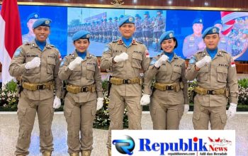 Foto : Lima personel Polda Jatim siap jalankan misi perdamaian PBB di Afrika Tengah.