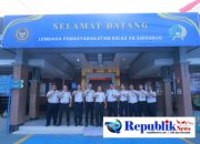 Foto : Kakanwil Ditjen pas Jatim laksanakan Bintowasdal di Lapas Sidoarjo.