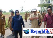 Foto : Wabup mimik sidak Rusunawa tambak kemerakan,Krian.