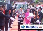 Parade Sertijab Kapolres Pasuruan,AKBP Irawan Setyono.