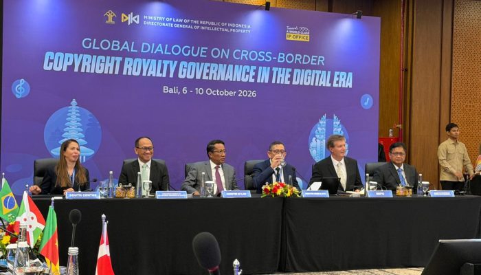 Di Depan 35 Negara, Indonesia Serukan Tata Kelola Royalti Hak Cipta Lintas Negara yang Lebih Transparan