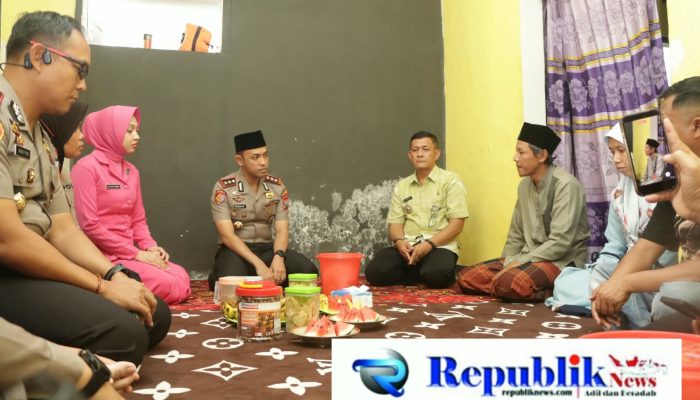 Kapolres Pasuruan Takziah ke Rumah Duka Korban Pembunuhan Prigen, Tegaskan Komitmen Penanganan Kasus Secara Adil