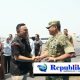 Foto : Danrem 084/BJ, Brigjen TNI Kohir Sambut Kapolda baru ,Irjen pol Dekananto Eko Purnomo,S.I.K,M.H.di Ruang VIP Pemprov Bandara internasional Juanda .