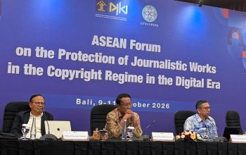 Menkum Supratman di Depan Forum Jurnalis ASEAN: Teknologi Berkembang, Nilai Karya Jurnalistik Harus Terlindungi