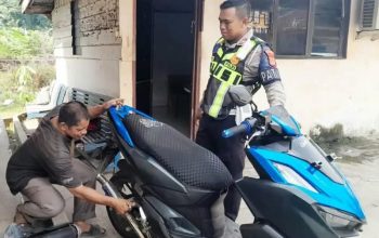 Sangat Harmonis Berikan Rasa Nyaman Warga, Satlantas Polres Aceh Timur Tertibkan Sepeda Motor Berknalpot Brong