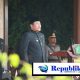 Foto : Bupati Sidoarjo,H.Subandi menjadi inspektur upacara peringatan Hari jadi ke-81 Provinsi Jawa Timur.