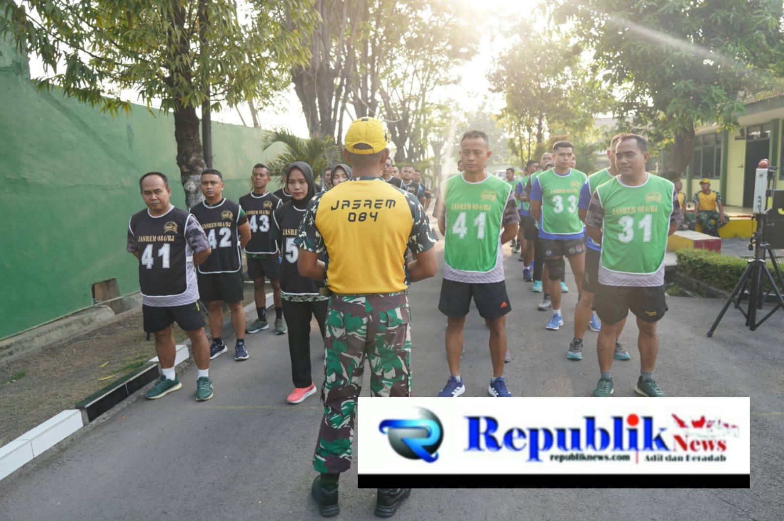 Foto : Jaga kebugaran dan kesiapan prajurit,Korem 084/BJ gelar garjas periodik dan UKP.